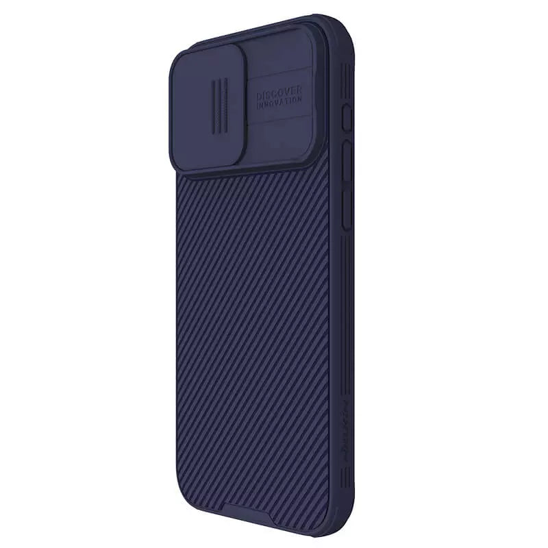 Apple iPhone 15 Pro 6.1 Cam Shield Pro case Cover Dark Purple by Nillkin