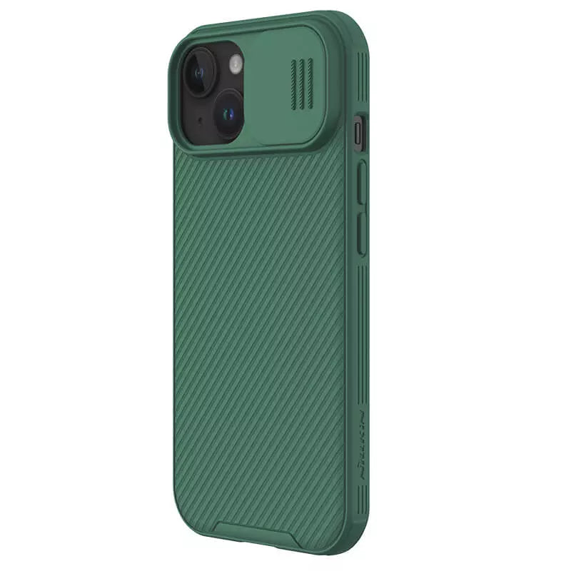Apple iPhone 15 Nillkin Cam Shield Pro Case Cover Green