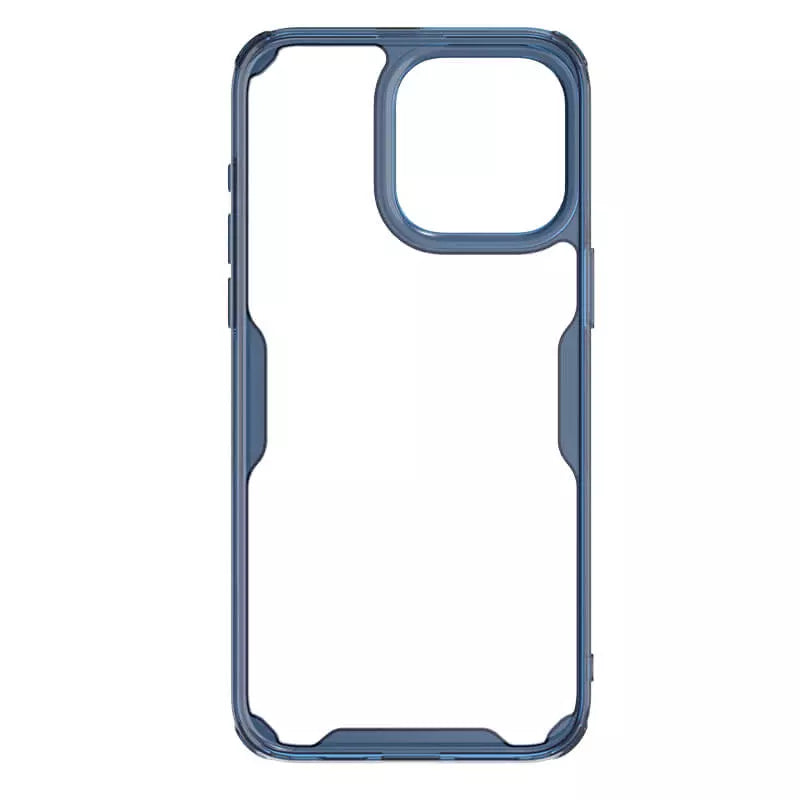 Apple iPhone 15 Pro Nature TPU Pro Series Blue Case By Nillkin