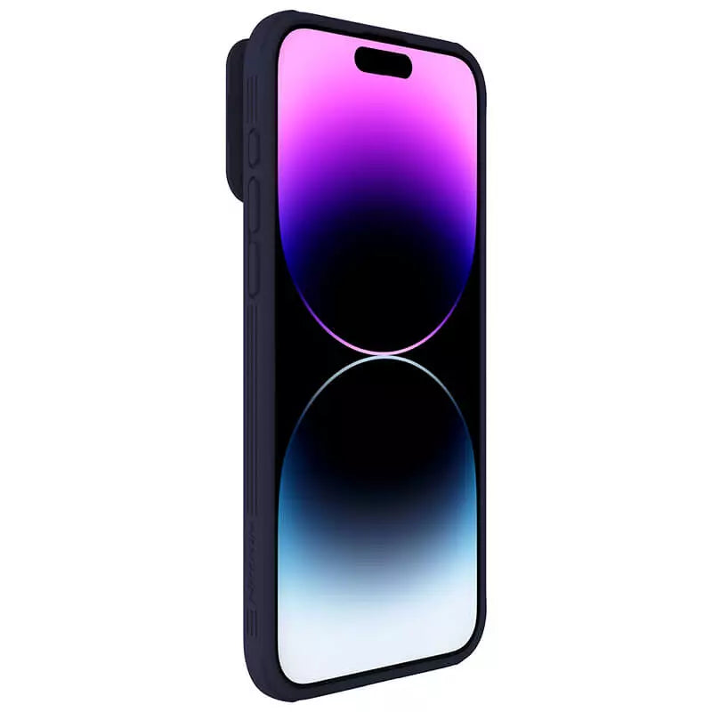 Apple iPhone 15 Pro 6.1 Cam Shield Pro case Cover Dark Purple by Nillkin