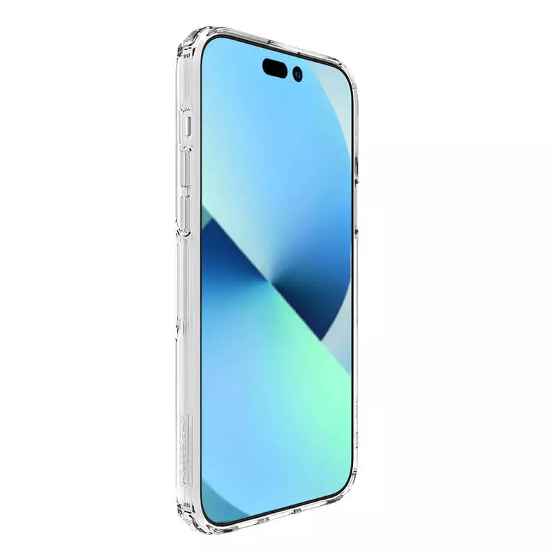 Apple iPhone 15 Nature TPU Pro Series Blue Case By Nillkin