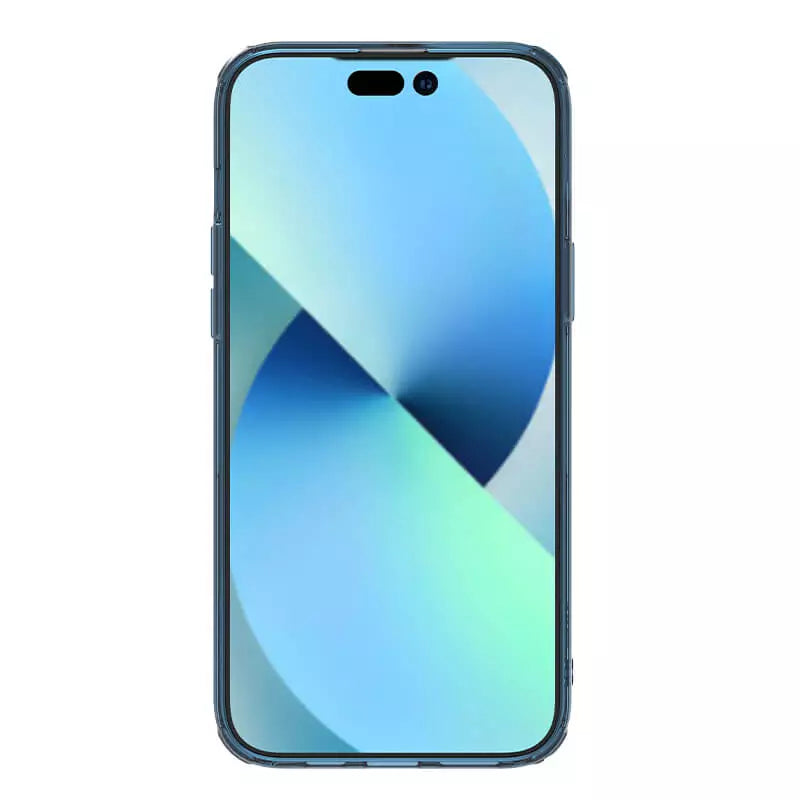 Apple iPhone 15 Plus Nature TPU Pro Series Blue Case By Nillkin