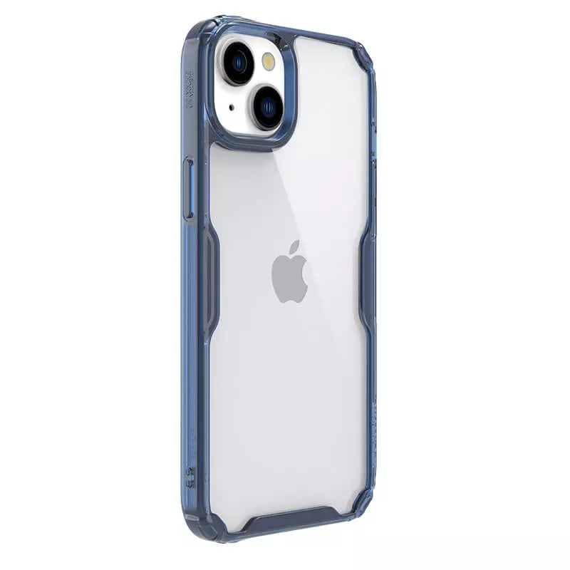 Apple iPhone 15 Plus Nature TPU Pro Series Blue Case By Nillkin