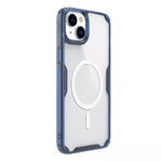 Apple iPhone 15 Plus Nature TPU Pro Magnetic Blue Case By Nillkin