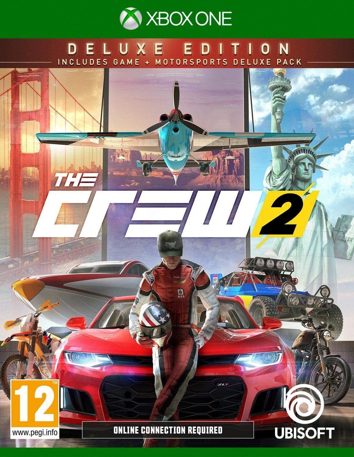 The Crew 2 - Deluxe Edition (Intl Version) - Racing - Xbox One
