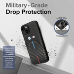 BMW M Collection Quilted PU Carbon iPhone 14, 14 Plus, 14 Pro, 14 Pro Max