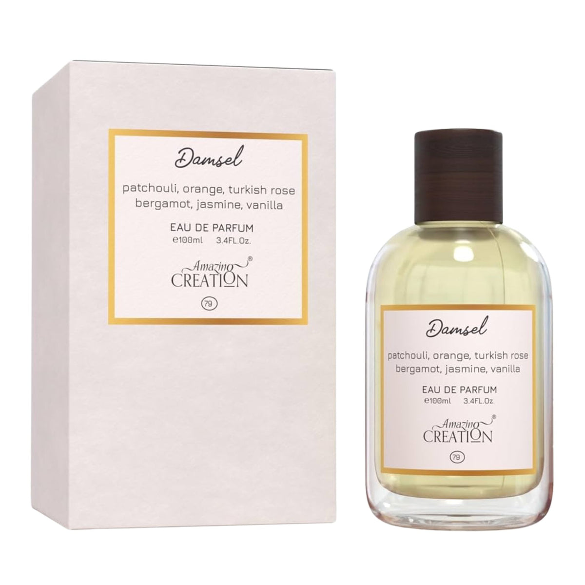 Amazing Creation Damsel Eau De Parfum 100ml – Elegant Floral Women's Perfume