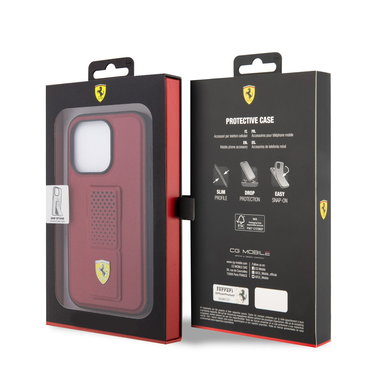 Ferrari Gripstand Case with More Variants