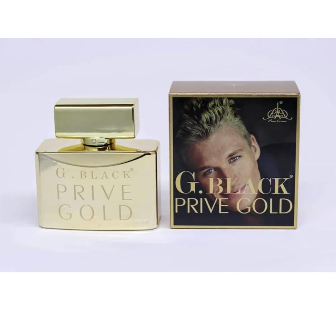 G.Black Prive Gold 100ml for Men's