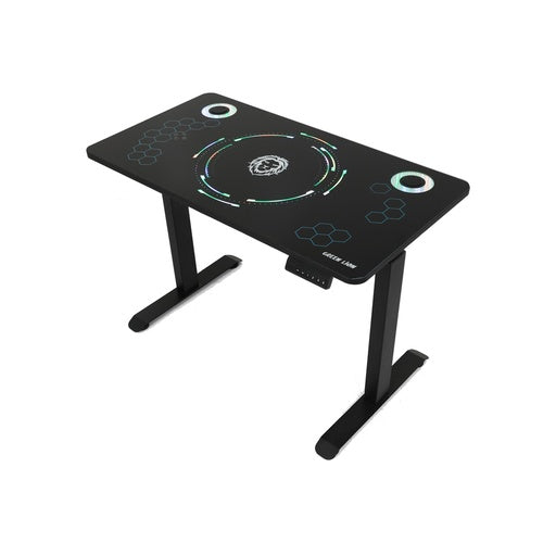 Green Lion Gaming Table - Black