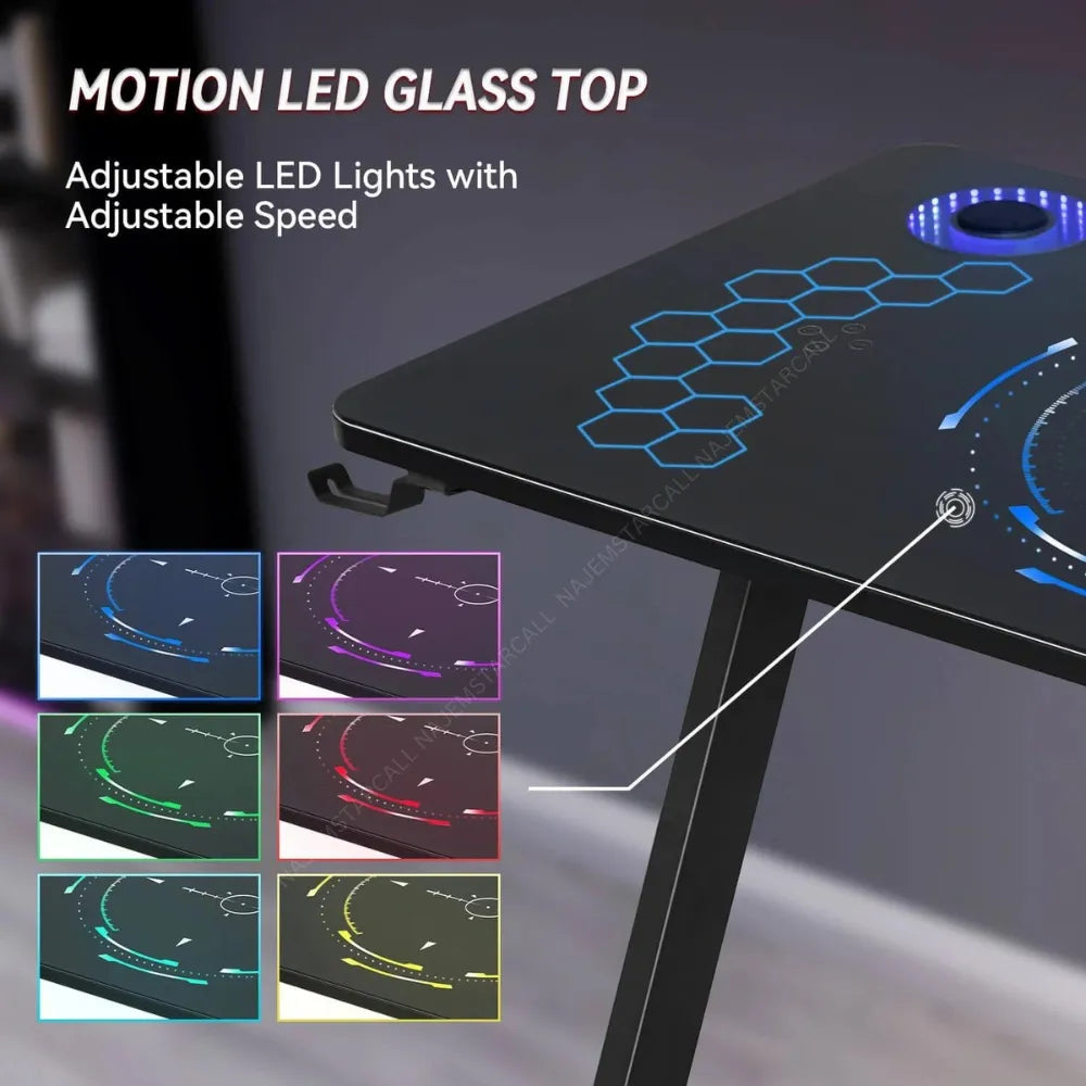 Green Lion Gaming Table - Black