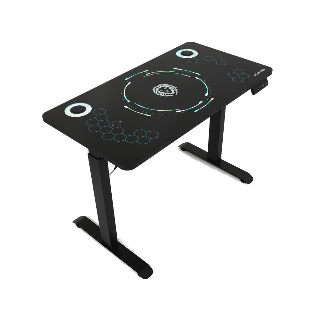 Green Lion Gaming Table - Black