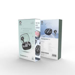 Green Lion Transparent Pro True Wireless Earbuds - Black