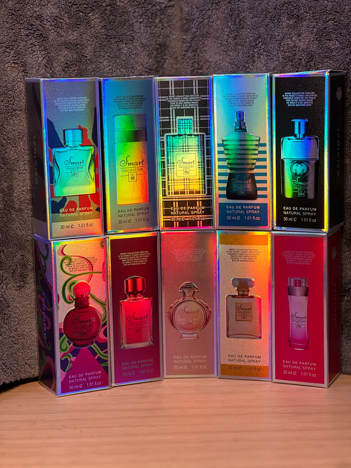 30ml 10 pieces perfume 5 MEN 5 WOMEN