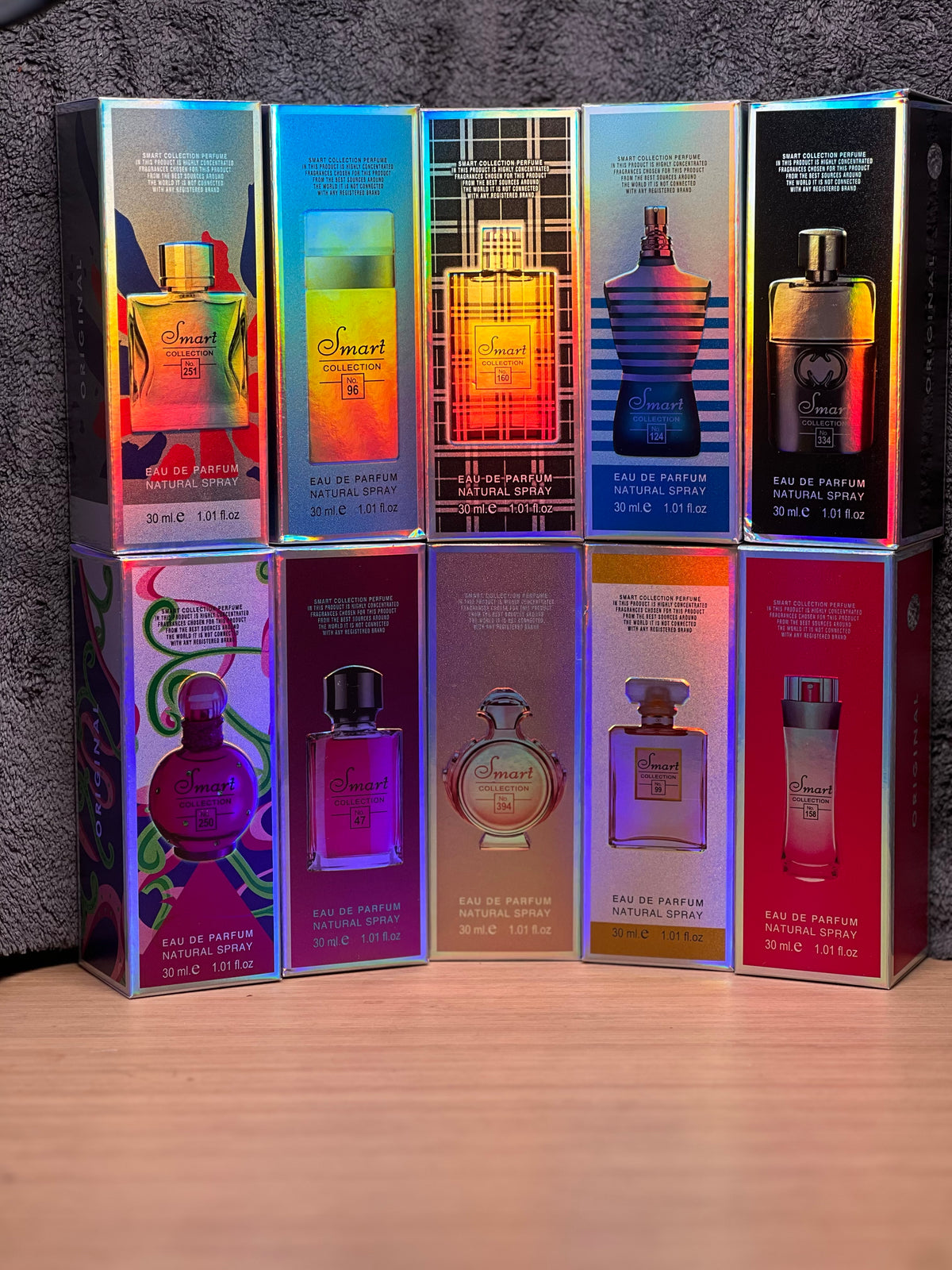 30ml 10 pieces perfume 5 MEN 5 WOMEN