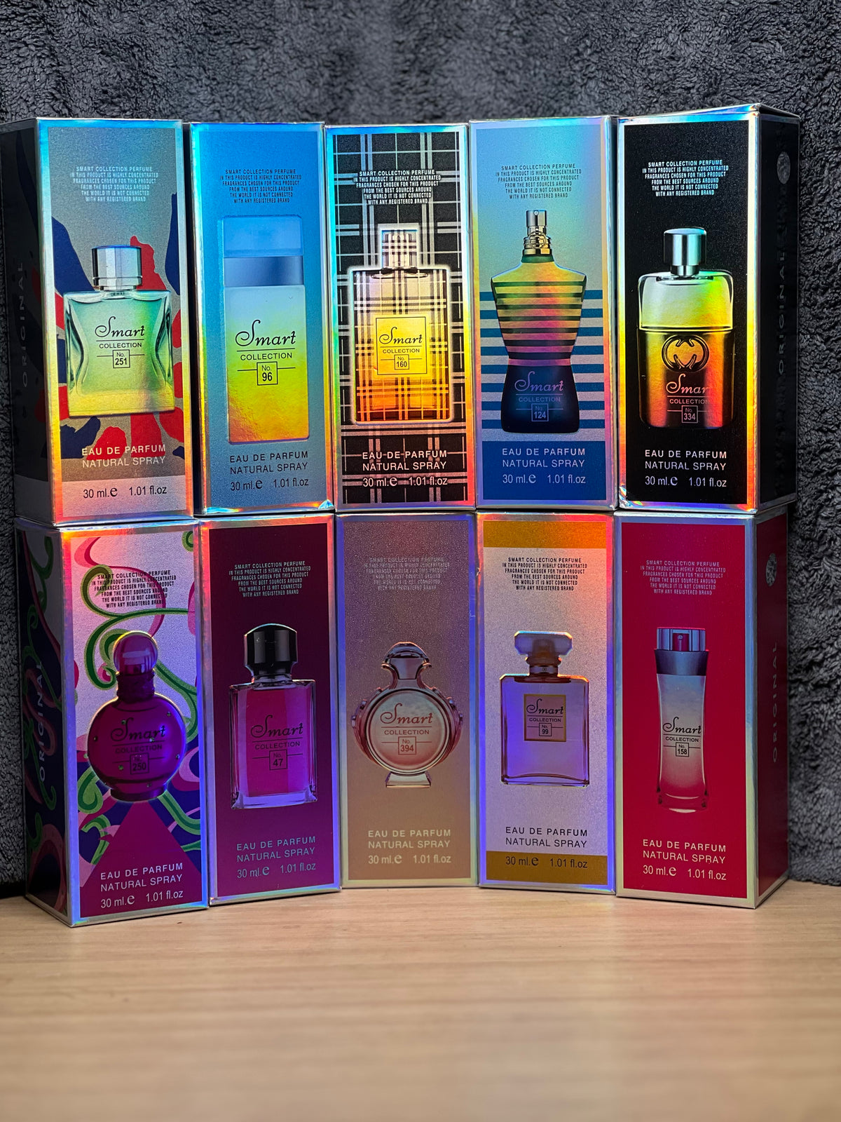 30ml 10 pieces perfume 5 MEN 5 WOMEN