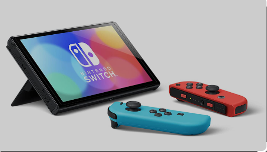 Nintendo Switch OLED Neon Red & Blue Joy-Con