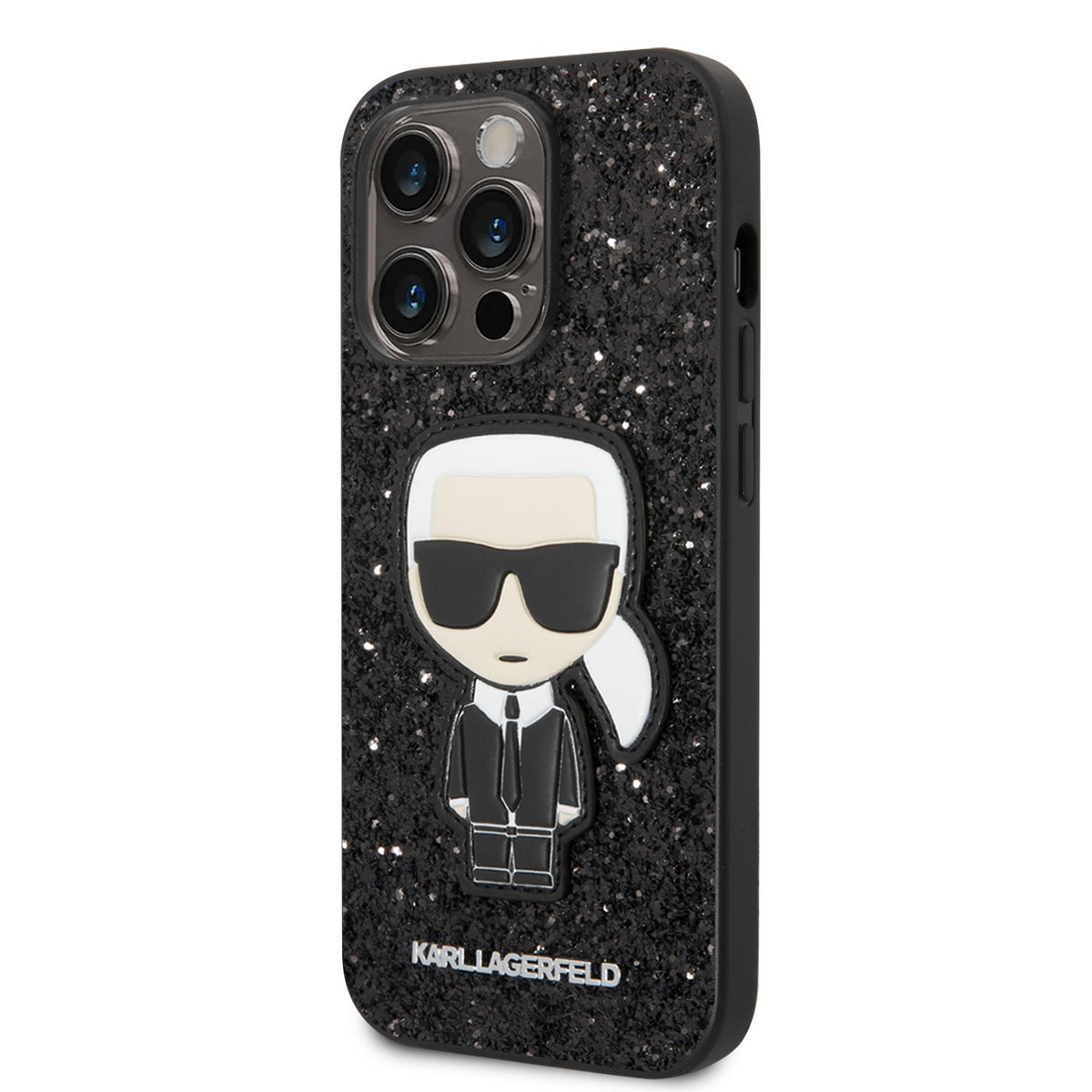 Apple iPhone 14 Pro & 14 Pro Max Karl Lagerfeld Glitter Flakes Case 