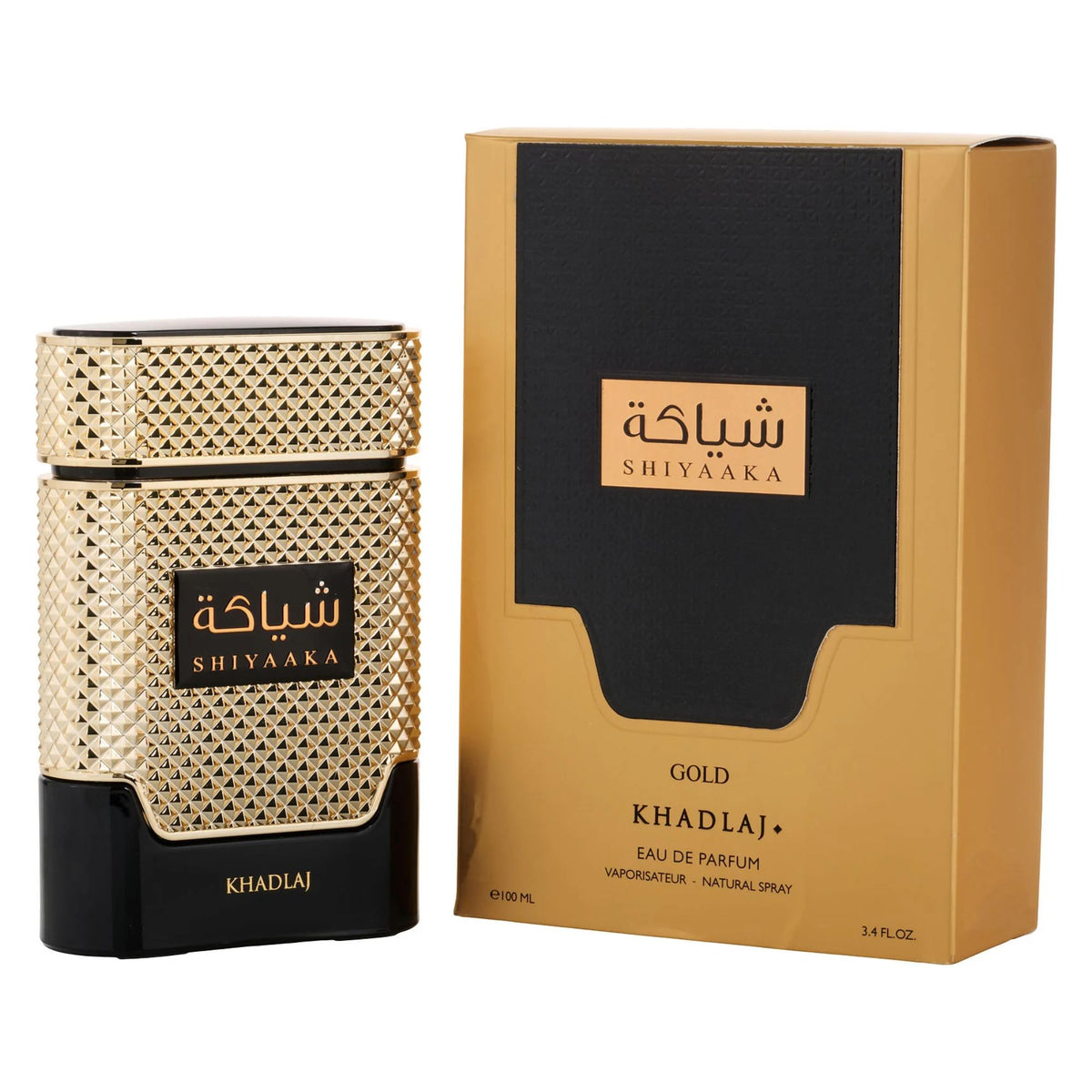 Khadlaj Shiyaaka Gold Eau De Parfum 100ml – Luxury Oriental Unisex Perfume