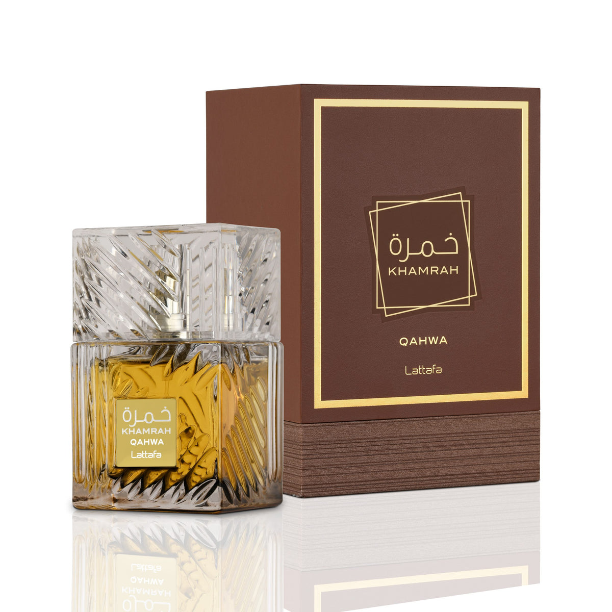 KHAMRAH QAHWA100ml by Lattafa for Men long lasting Eau de Perfume