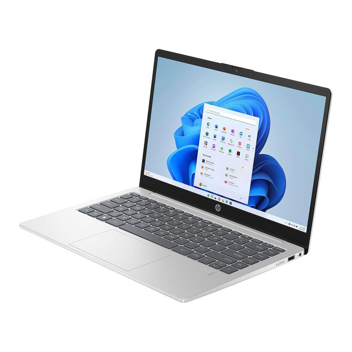 HP 14-EP1037NK Laptop Intel Core 5-120U 8GB RAM 512GB SSD 14" FHD Backlit Silver French Keyboard