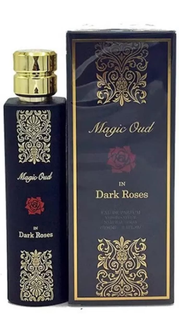 Magic Oud Dark Roses Eau De Parfum: 100ml Unisex Fragrance