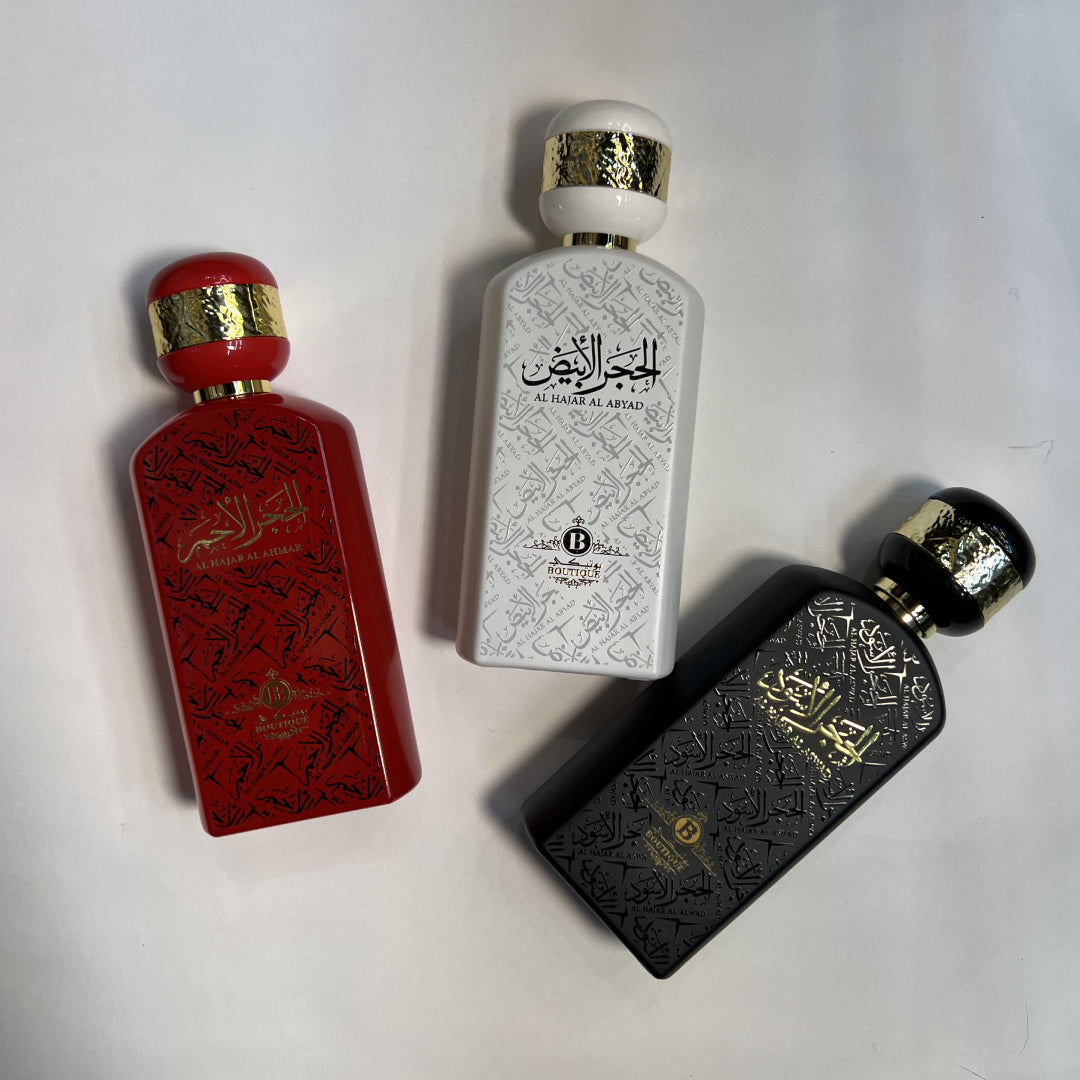AL HAJAR AL AHMAR: The specific fragrance or brand name