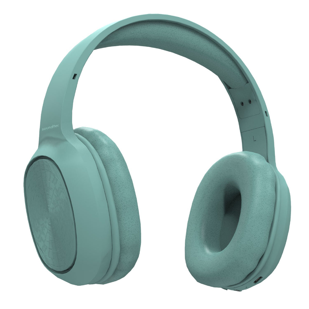 Porodo Soundtec Pure Bass FM Wireless Over-Ear Headphone - Black, Green, Red [ PD-STWLEP001 ]