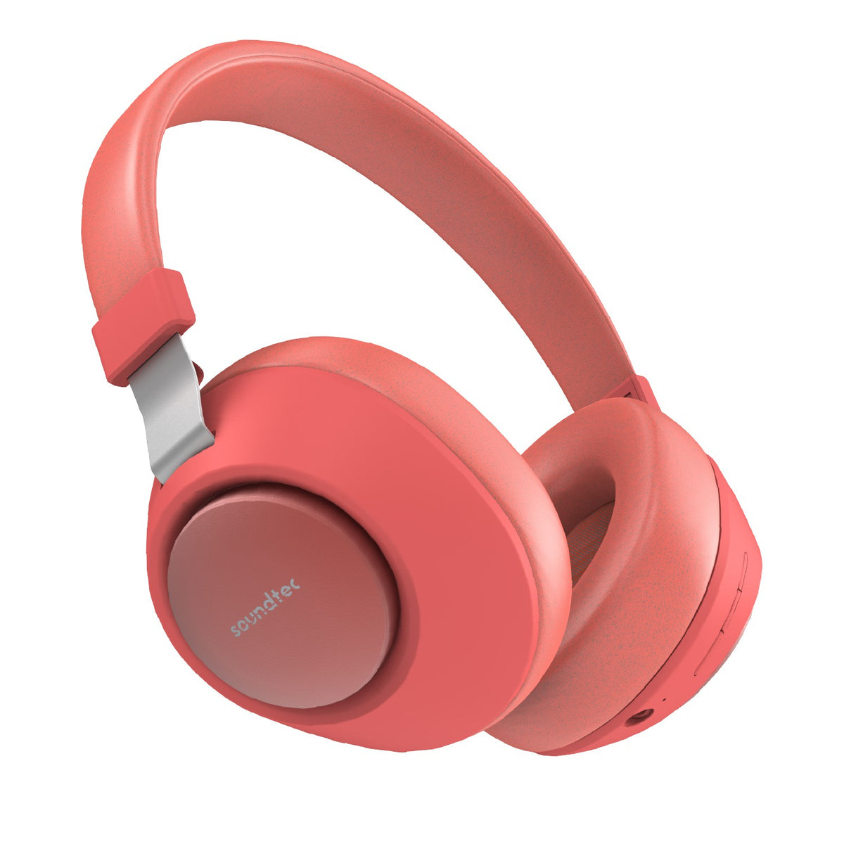 Porodo Soundtec Deep Sound Wireless Over-Ear Headphone - Black, Green, Red [ PD-X1008WLH ]
