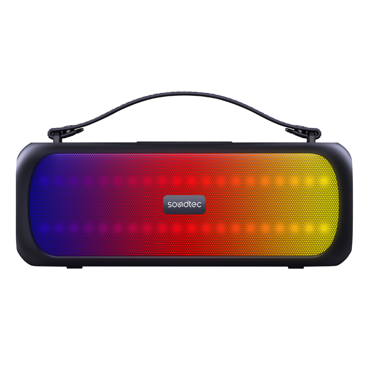 Porodo SOUL Soundtec Basic Speaker with RGB - Black