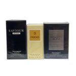 Pendora Scents Men's Perfume Bundle – Saviour Intense, Gravity Bleu & My Friend (3 × 100ml Set)