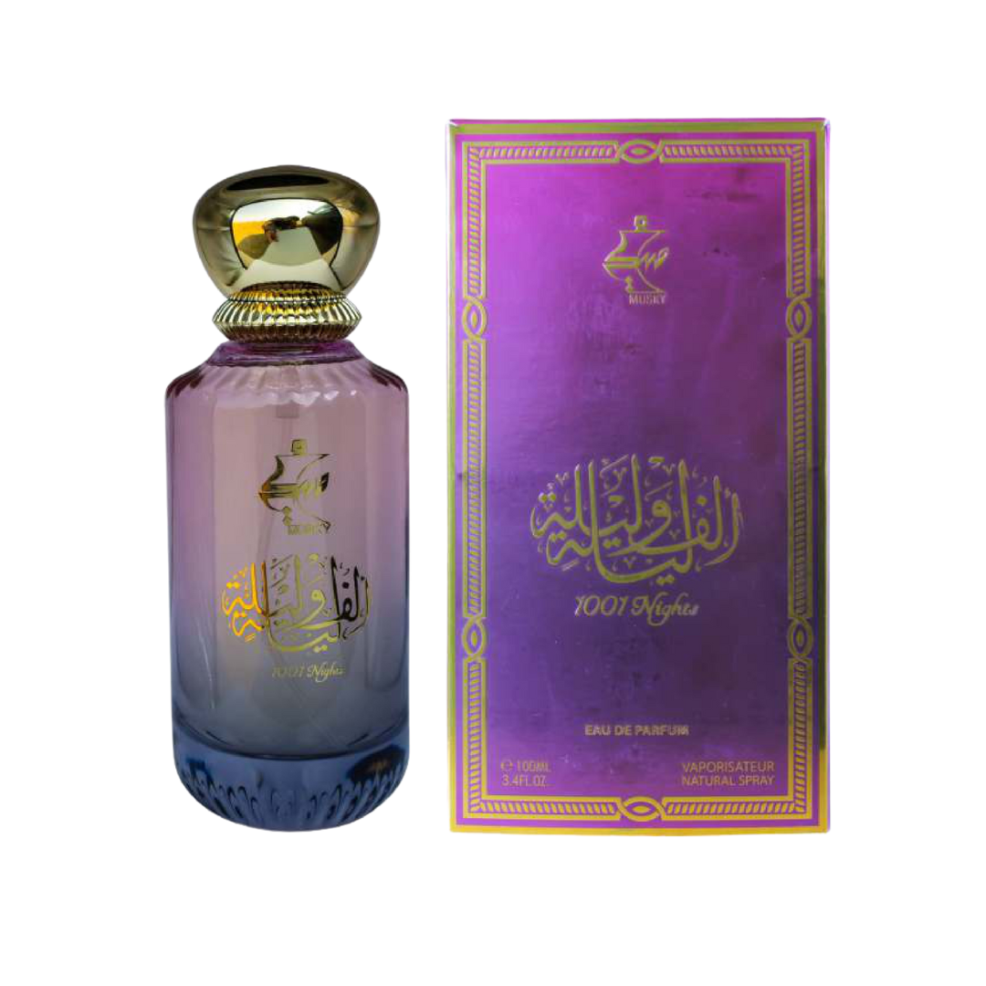 1001 Nights Unisex Eau De Perfume 100ml by Damas Rose