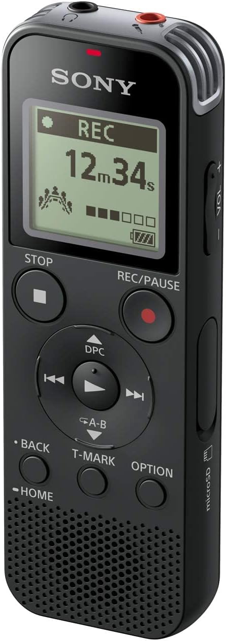 Sony ICD-PX470 Stereo Digital Voice Recorder with Built-in USB Voice Recorder