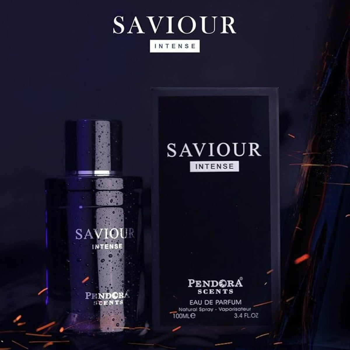 Pendora Scents Saviour Intense 100ml Eau De Parfum – Men's Luxury Fragrance