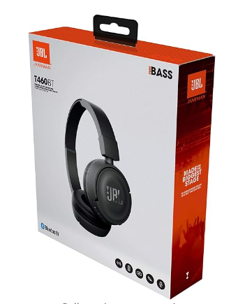 JBL T460BT - On-Ear Wireless Bluetooth Headphones