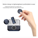 VIPLATINA VR11 Dual Wireless Microphone USB-C HD Noise Reduction Lavalier Mic