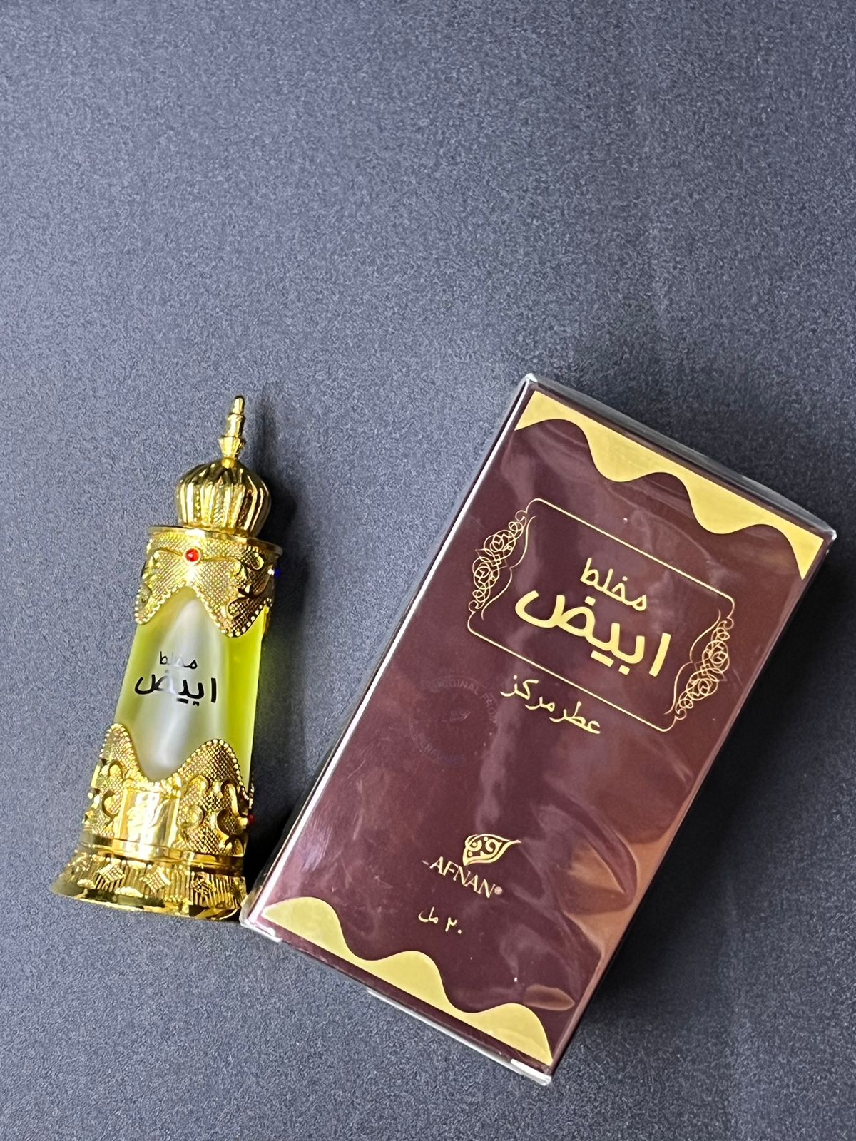 Afnan Perfume Oil Mukhallat Abiyad Unisex 20ml