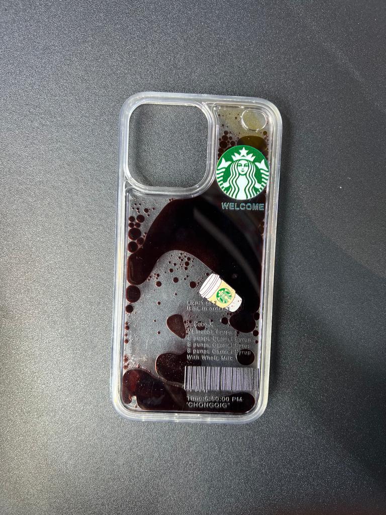 Treemoda Liquid Floating Coffee Case for iPhone