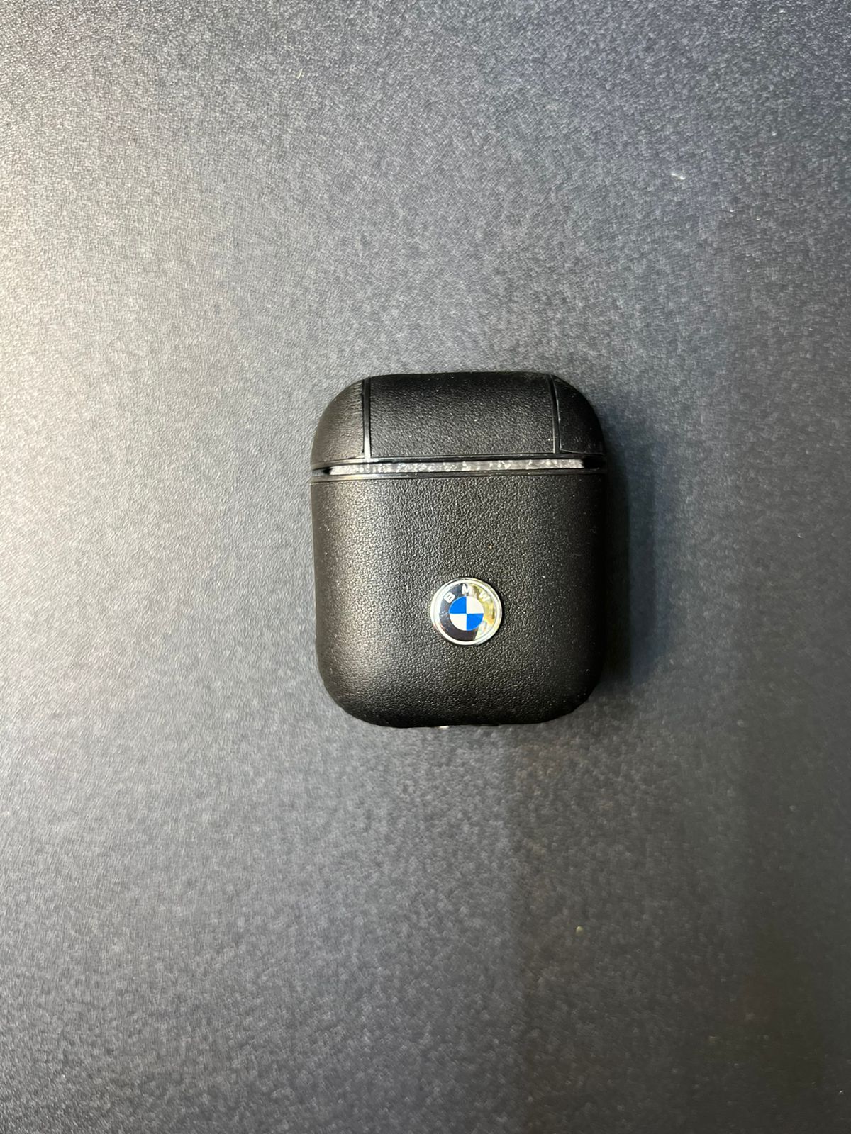 Bmw Motorsports PC Leather AirPods Case with Metal Logo