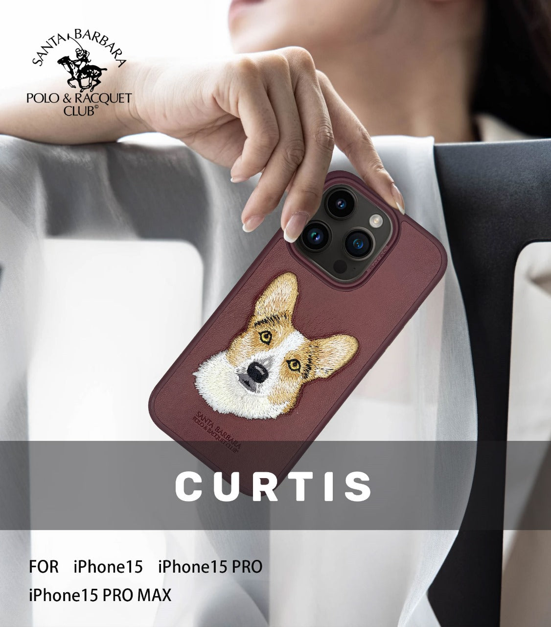 Polo Apple Curtis Compatible for iPhone 15 Pro & 15 Pro Max