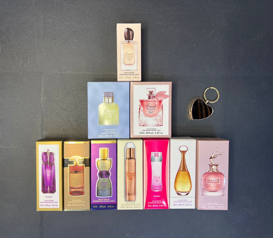 Women Special Combo Offer 25ML Perfume Bottles 10pieces Sets.