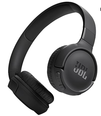 JBL Tune 520BT Wireless On-Ear Headphones, Pure Bass Sound