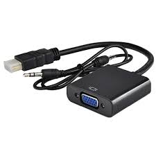 HDMI to VGA Adapter Cable 1080P for Projector, Computer, Laptop, TV, Projectors & TV