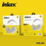 Inkax H35 Air Wireless Bluetooth Headphones – 45 Hours Playtime | Pure Bass | Over-Ear Headset