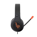 MEETION MT-HP021 Stereo Wired Gaming Headset with Noise Cancelling Mic – 50MM RGB Backlit Professional Gamer Headphones