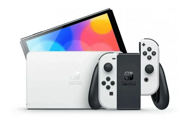 Nintendo Switch OLED Model with White Joy-Con