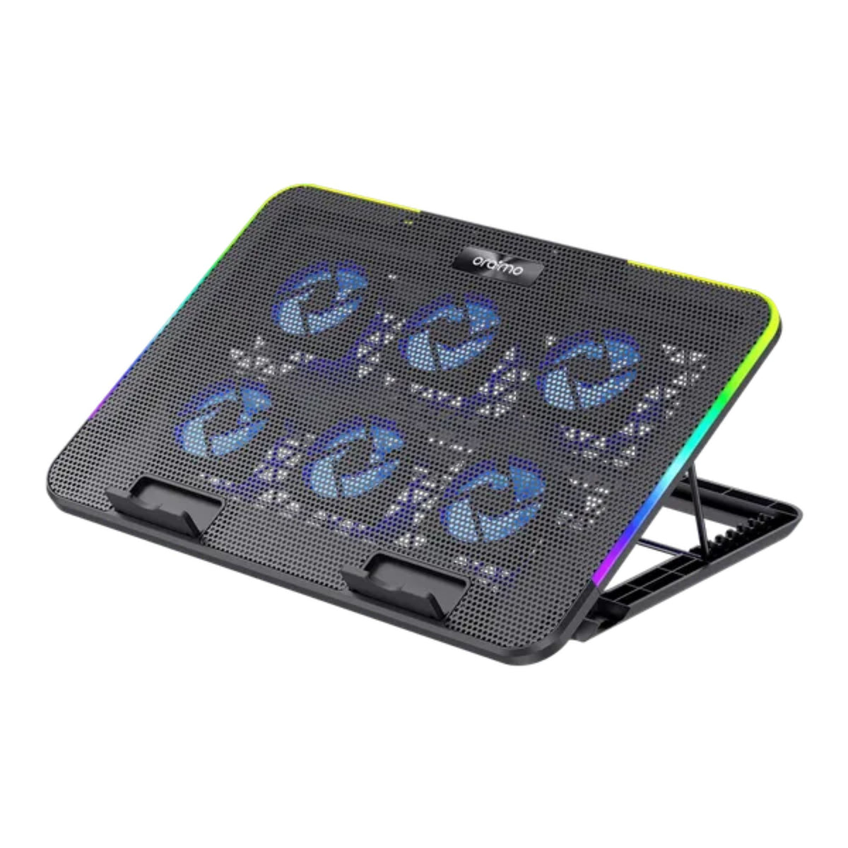 Oraimo ChillDock OSH-009A RGB Laptop Cooling Pad with 6 High Speed Fans & Adjustable Stand
