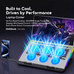 Oraimo ChillDock OSH-009A RGB Laptop Cooling Pad with 6 High Speed Fans & Adjustable Stand