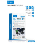 WAVE WV-PB30 Wireless Power Bank 10000mAh | 22.5W Fast Charging | 15W Wireless Charger | Built-in Stand