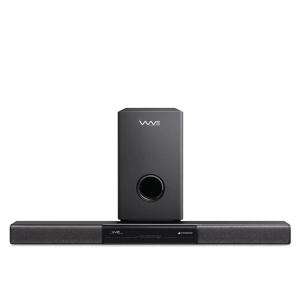 WAVE WV-SP110 Soundbar System 2.1 Channel with Wired Subwoofer | Bluetooth, HDMI ARC, USB | Home Theater Speaker